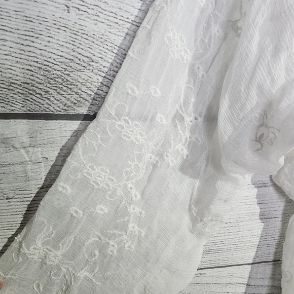 Free People White Lace Women's Top, Size XS - Picture 4 of 9